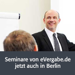 Seminare von eVergabe.de jetzt auch in Berlin