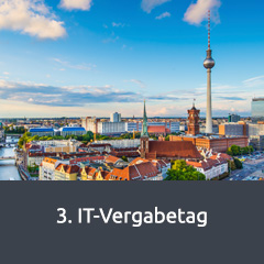 eVergabe.de auf dem 3. IT-Vergabetag in Berlin