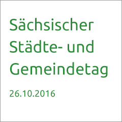 eVergabe.de ist Aussteller bei der Mitgliederversammlung des Sächsischen Städte- und Gemeindetages am 26.10.2016 in Neustadt in Sachsen