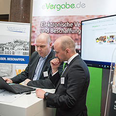 eVergabe.de und Administration Intelligence AG waren auf dem Beschaffungskongress der Krankenhäuser in Berlin