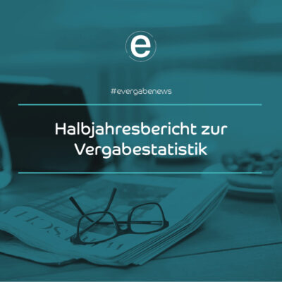 Newsbeitrag auf evergabe.de: Erster Bericht zu Vergabestatistik
