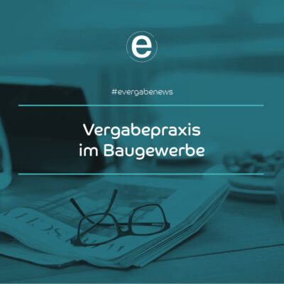evergabe.de News: Vergaberecht Baugewerbe